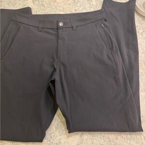 Mens Lululemon performance trouser charcoal grey 30/30